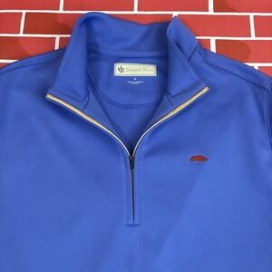 Donald Ross Vest Mens XL Blue 1/4 Zip Royal Poinciana Golf Performance Pullover
